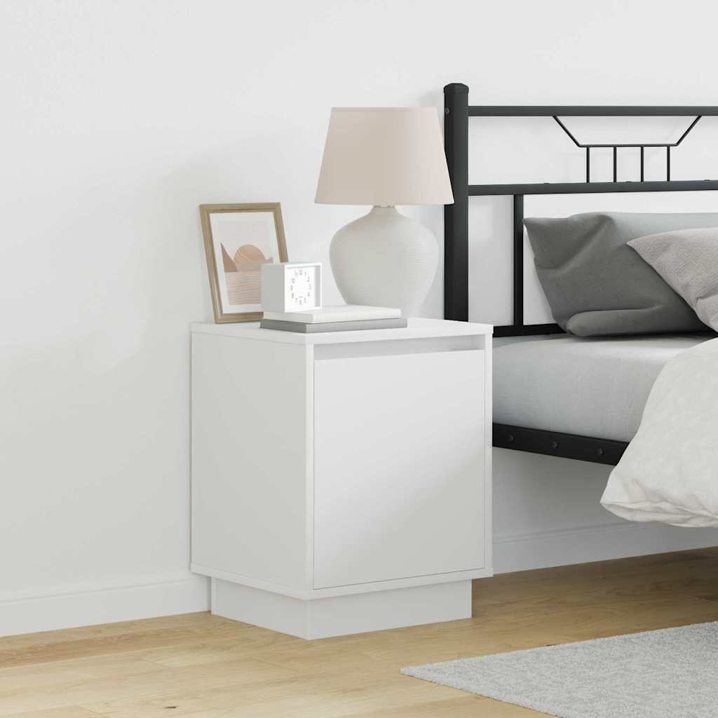 Armadio da Notte 2 pcs Bianco 39 x 34,5 x 50 cm