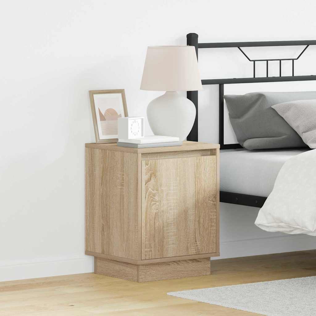 Armadio da Notte 2 pcs Rovere Sonoma 39 x 34,5 x 50 cm