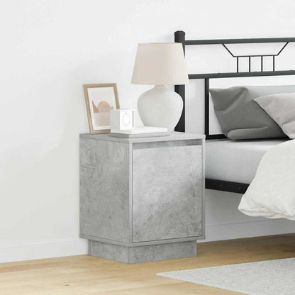 Armadio da Notte 2 pcs Grigio cemento 39 x 34,5 x 50 cm