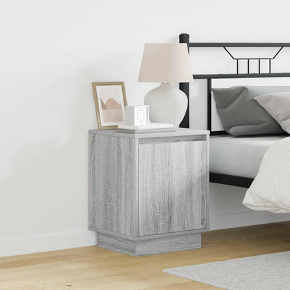 Armadio da Notte 2 pcs Grigio 39 x 34,5 x 50 cm