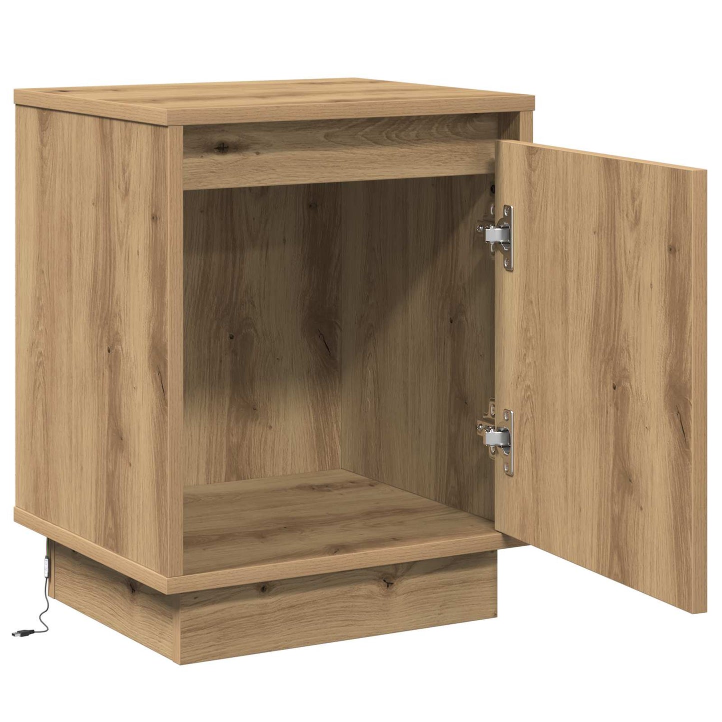 Armadio da Notte Rovere artigianale 39 x 34,5 x 50 cm