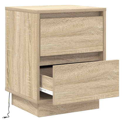 Armadio da Notte con cassetto Rovere Sonoma 39 x 34,5 x 50 cm
