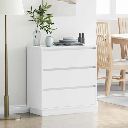 Armadio da Notte Bianco 71 x 34,5 x 75 cm Legno multistrato