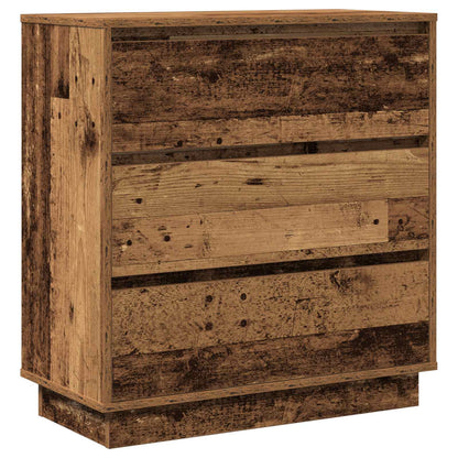 Armadio da Notte con cassetto Legno vecchio 71 x 34,5 x 75 cm