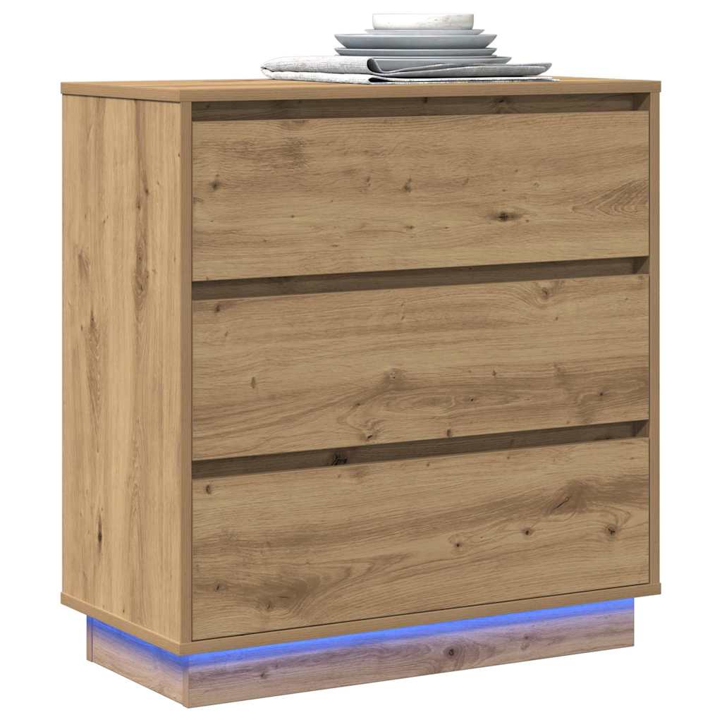 Armadio da Notte Rovere artigianale 71 x 34,5 x 75 cm