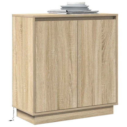 Madia LED Rovere Sonoma 71 x 34,5 x 75 cm Legno multistrato