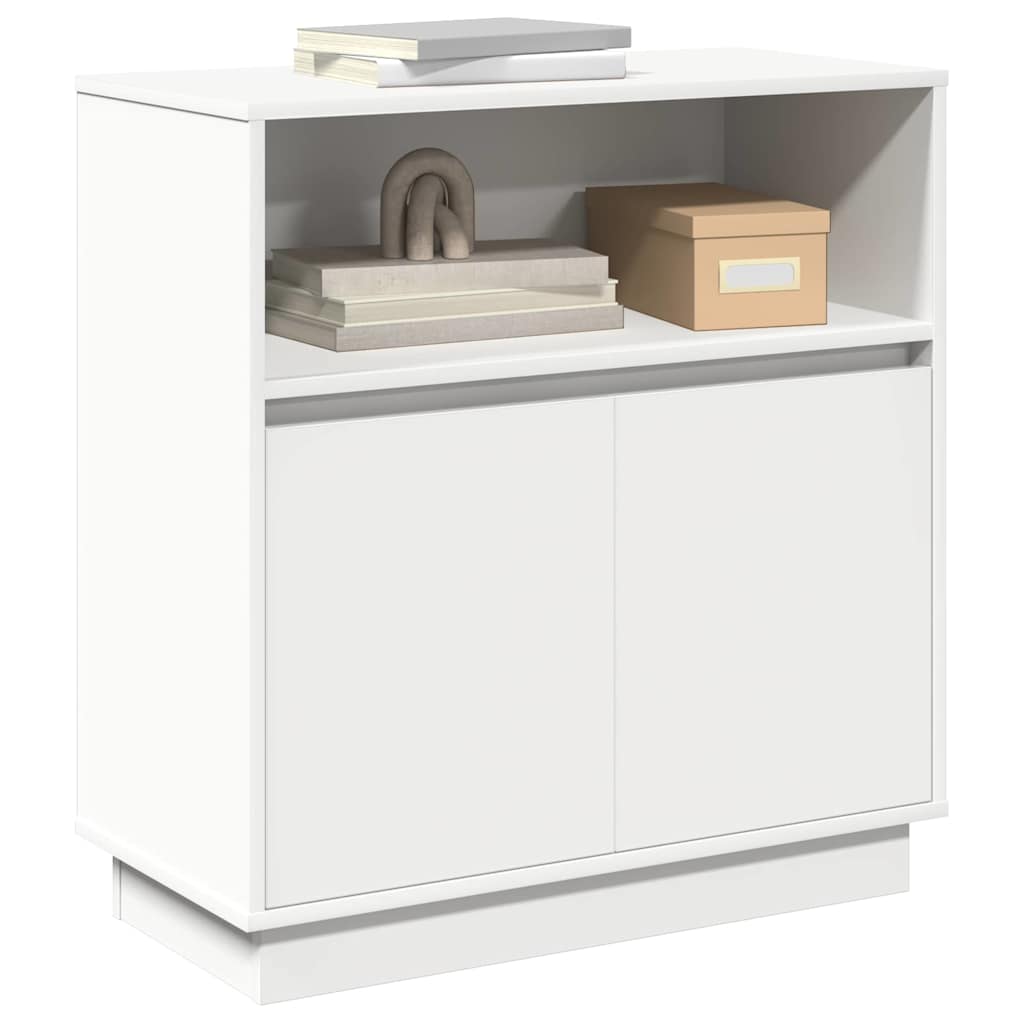 Madia LED Bianco 71 x 34,5 x 75 cm Legno multistrato