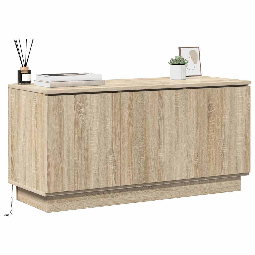 Mobile TV Rovere Sonoma 100 x 38 x 49 cm Legno multistrato