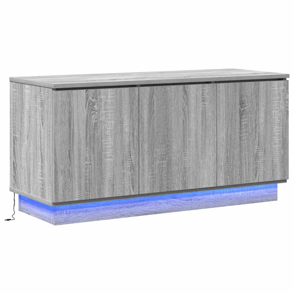 Mobile TV Grigio Sonoma 100 x 38 x 49 cm Legno multistrato