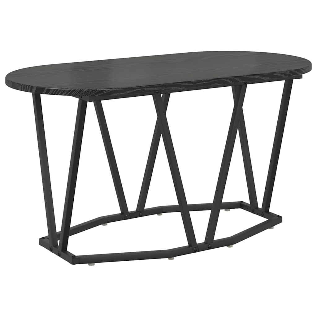Tavolino da salotto Rovere Nero 80 x 40 x 40.5 cm