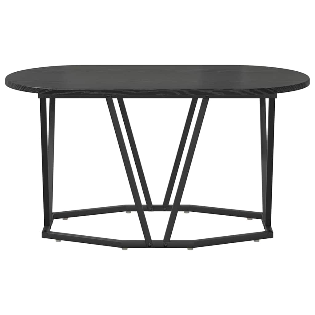 Tavolino da salotto Rovere Nero 80 x 40 x 40.5 cm