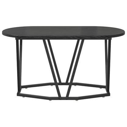 Tavolino da salotto Rovere Nero 80 x 40 x 40.5 cm