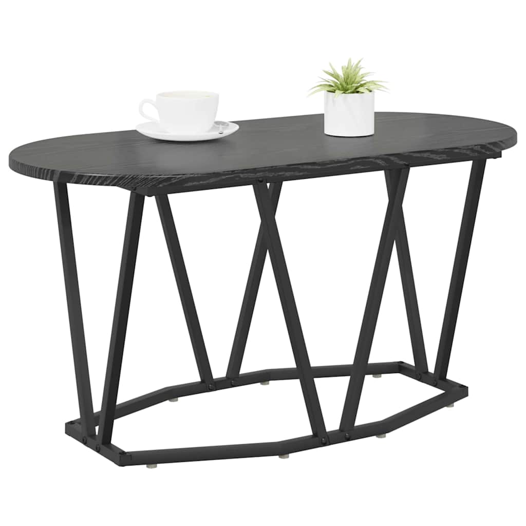 Tavolino da salotto Rovere Nero 80 x 40 x 40.5 cm