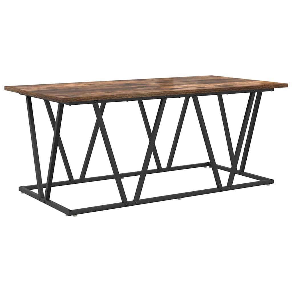 Tavolino da salotto Rovere fumÃ© 100 x 50 x 40 cm