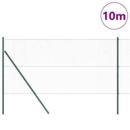 Palo della recinzione Verde 10 x 1,2 m (rete da 13 mm)