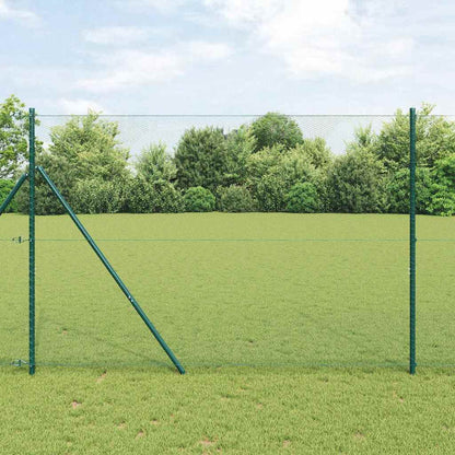Palo della recinzione Verde 10 x 1,5 m (rete da 13 mm)