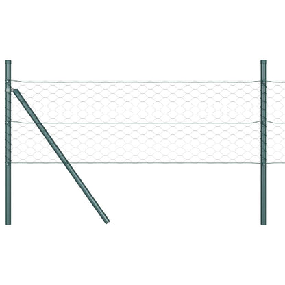 Palo della recinzione Verde 50 x 1,4 m (maglia da 50 mm)