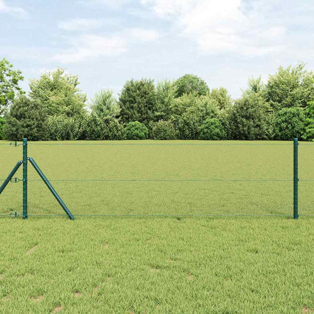 Palo della recinzione Verde 100 x 0,6 m (rete da 13 mm)
