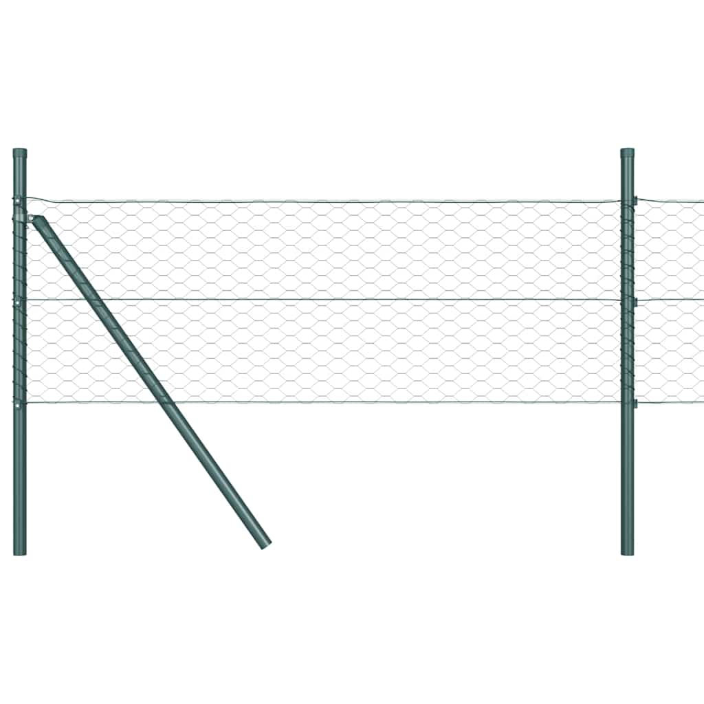 Palo della recinzione Verde 100 x 0,6 m (rete 36 mm)