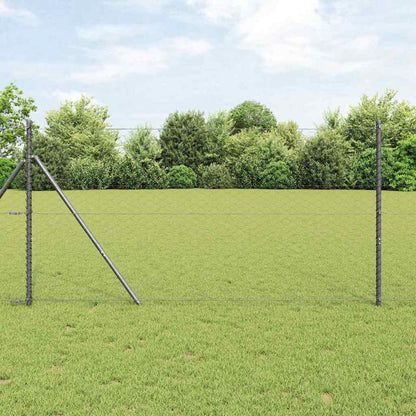 Palo della recinzione Grigio 10 x 1,2 m (rete da 50 mm)