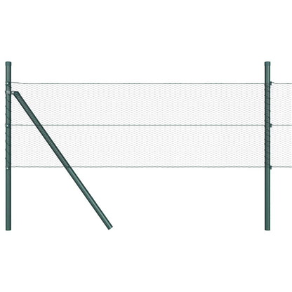 Palo della recinzione Grigio 50 x 0,8 m (maglia da 13 mm)