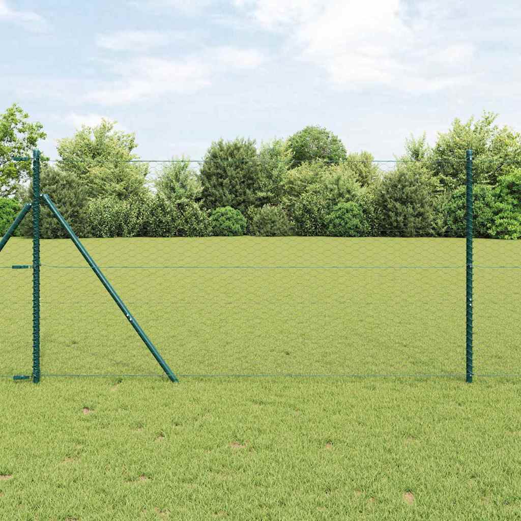 Palo della recinzione Grigio 50 x 1,2 m (rete da 36 mm)