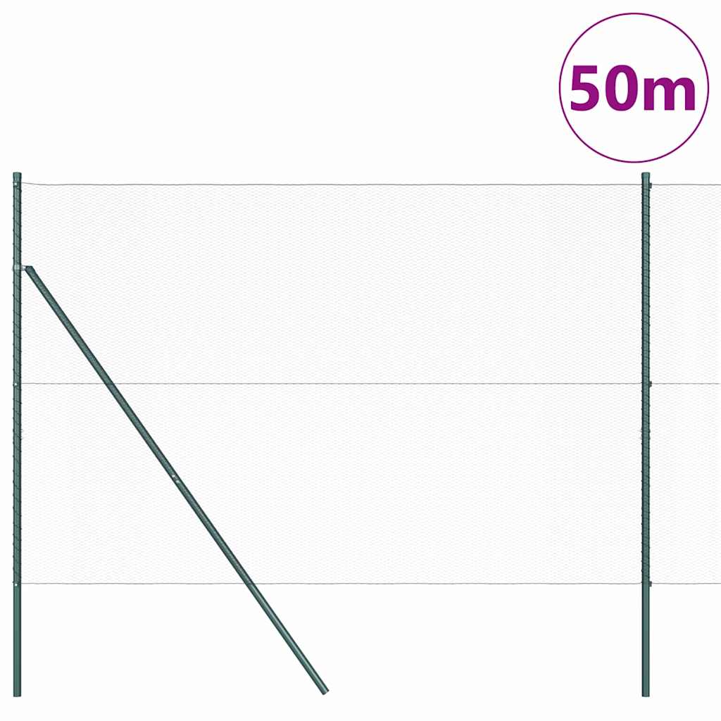 Palo della recinzione Grigio 50 x 1,6 m (rete da 13 mm)