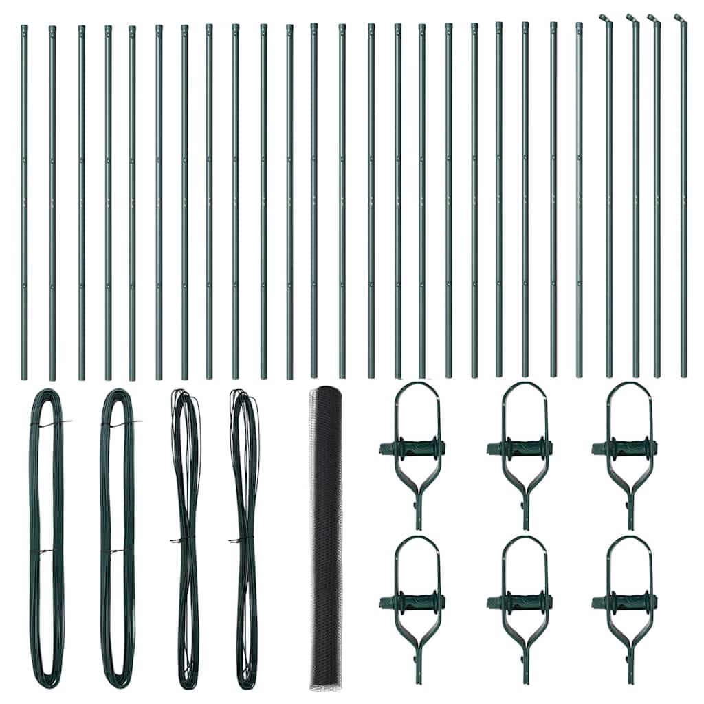 Palo della recinzione Grigio 50 x 1,6 m (36 mm rete)