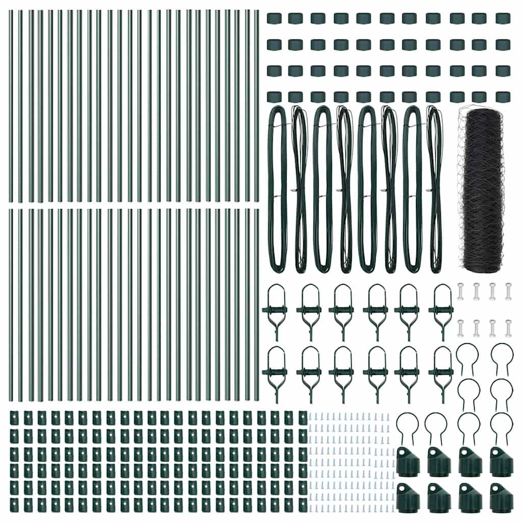 Palo della recinzione Grigio 100 x 0,4 m (rete 50 mm)