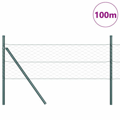 Palo della recinzione Grigio 100 x 0,4 m (rete 50 mm)