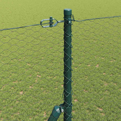 Palo della recinzione Grigio 100 x 1,5 m (rete da 25 mm)