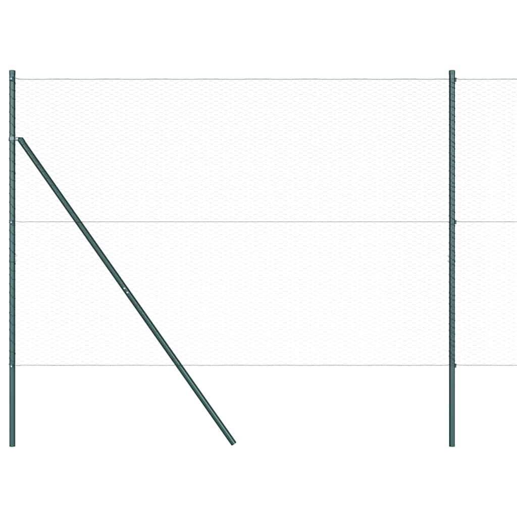 Palo della recinzione Grigio 100 x 1,6 m (rete da 25 mm)