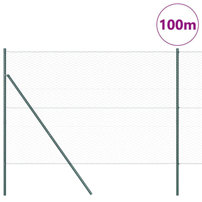 Palo della recinzione Grigio 100 x 1,6 m (rete da 36 mm)