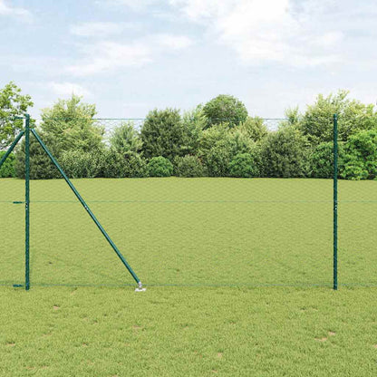 Palo della recinzione Verde 25 x 1,6 m (rete 36 mm)