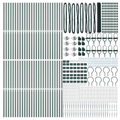 Palo della recinzione Verde 100 x 1,2 m (rete da 25 mm)