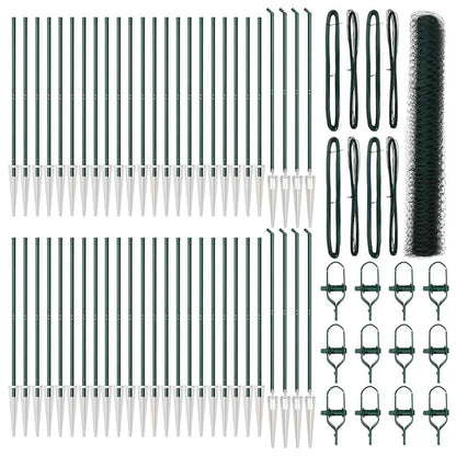 Palo della recinzione Verde 100 x 1,2 m (rete da 36 mm)