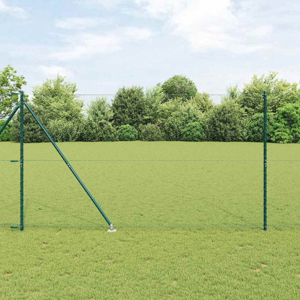 Palo della recinzione Verde 100 x 1,5 m (rete da 25 mm)