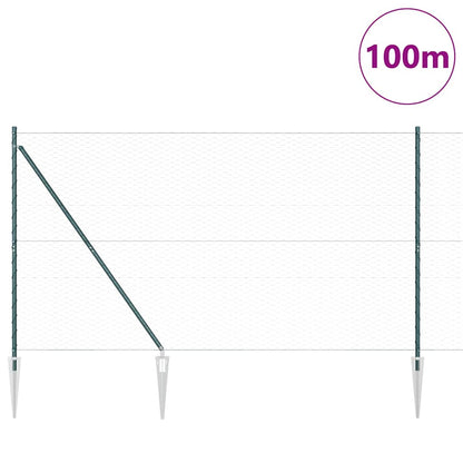 Palo della recinzione Verde 100 x 1,5 m (rete da 36 mm)