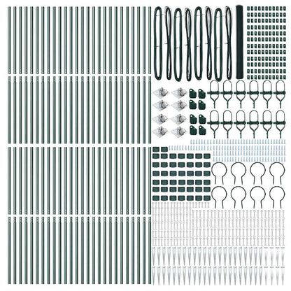 Palo della recinzione Verde 100 x 1,6 m (rete da 25 mm)