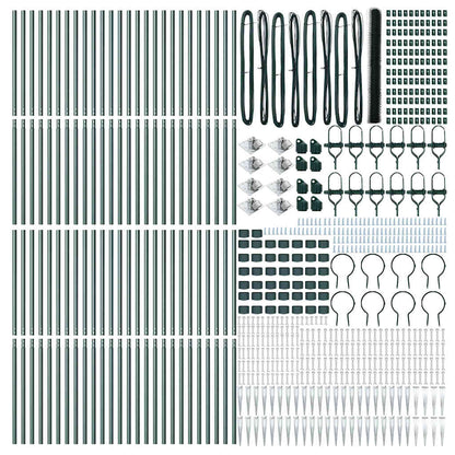 Palo della recinzione Verde 100 x 1,6 m (rete da 36 mm)