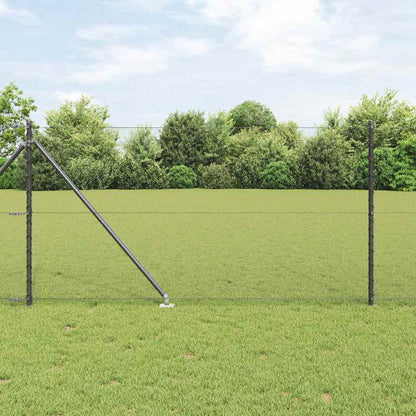 Palo della recinzione Grigio 10 x 1 m (rete 13 mm)