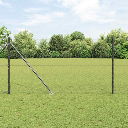 Palo della recinzione Grigio 10 x 1,2 m (rete da 50 mm)