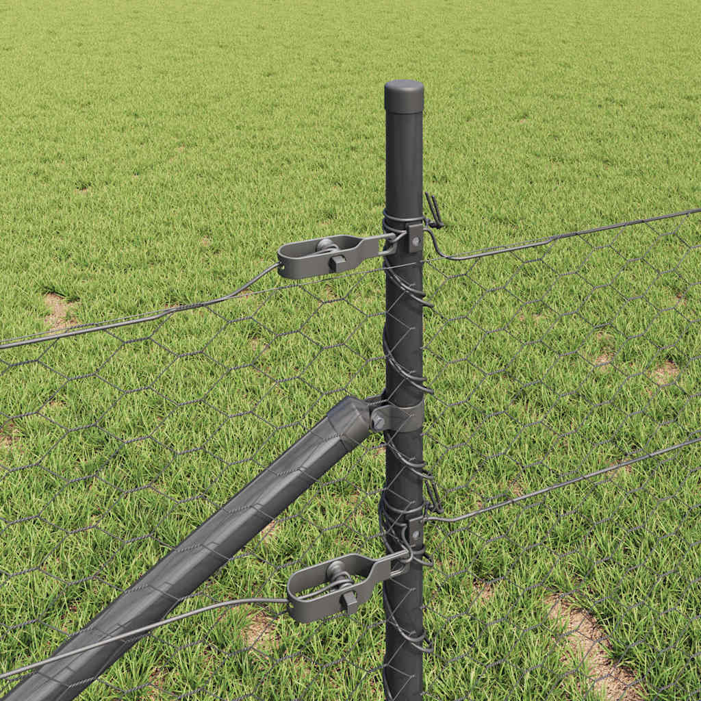 Palo della recinzione Grigio 50 x 0,5 m (rete 36 mm)