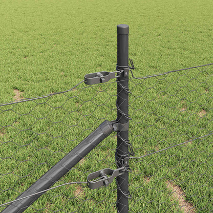 Palo della recinzione Grigio 50 x 0,5 m (rete 36 mm)
