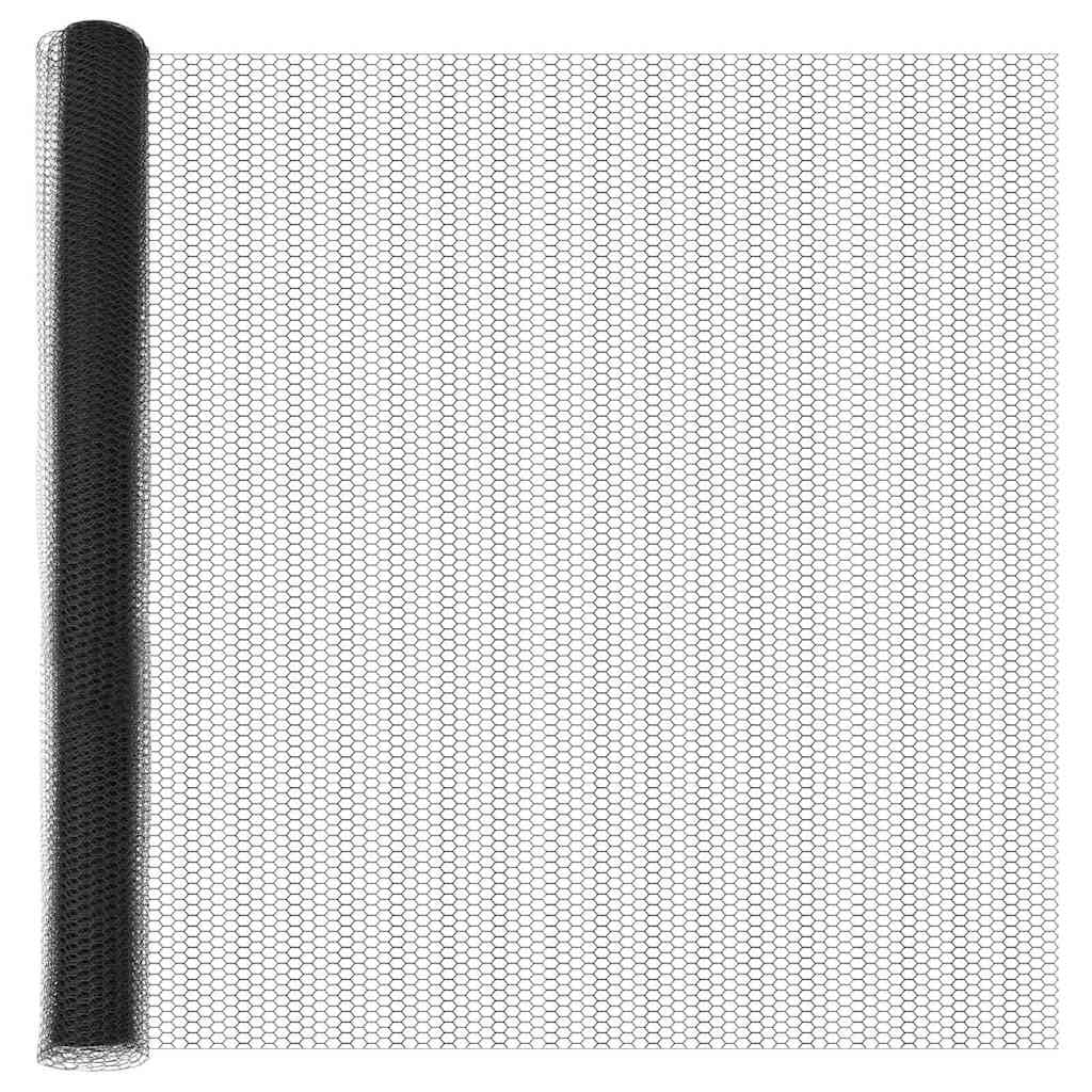 Palo della recinzione Grigio 50 x 1,6 m (rete da 25 mm)