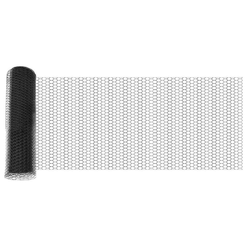 Palo della recinzione Grigio 100 x 0,4 m (rete da 25 mm)