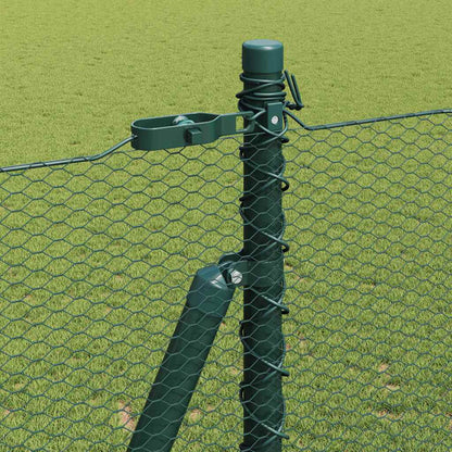 Palo della recinzione Verde 10 x 1,5 m (rete da 13 mm)