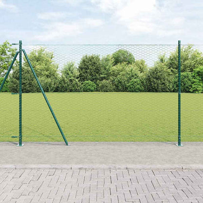 Palo della recinzione Verde 10 x 1,6 m (rete da 36 mm)