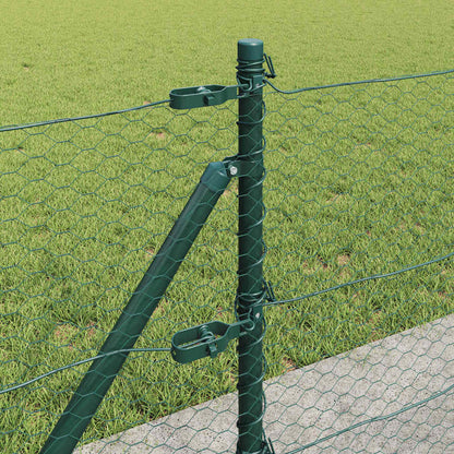 Palo della recinzione Verde 50 x 0,6 m (maglia da 25 mm)