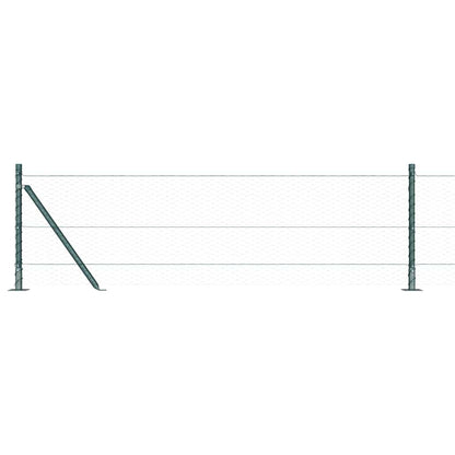 Palo della recinzione Verde 50 x 0,6 m (maglia da 25 mm)